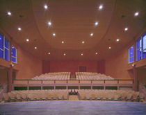 Blick in die Aula