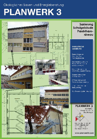 Passivhaus-Niveau, Schulgebude, Kaiserslautern